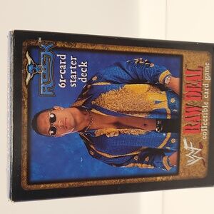 2000 WWF Raw Deal 61 Card Starter Deck "The Rock"